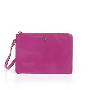 Cole Haan purple wristlet